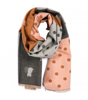Patchwork Szalik damski duży bawełniany| Krateczka.pl