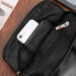 Torba męska skórzana Albatros Czarna raportówka- Krateczka.pl