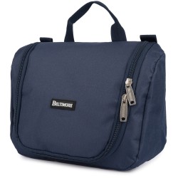 Granatowa kosmetyczka Beltimore unisex organizer podróżna- krateczka.pl