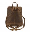 Plecak saszetka nerka przez ramię crossbody brazowy S11 | Sklep Krateczka.pl