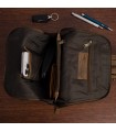 Plecak saszetka nerka przez ramię crossbody brazowy S11 | Sklep Krateczka.pl