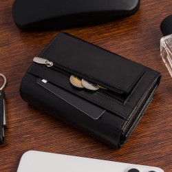 Portfel skórzany damski RFiD na karty skóra Beltimore A01|krateczka.pl