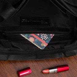 Torebka skórzana duża damska A4 klasyczna czarna Beltimore N31|krateczka.pl