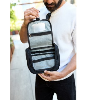 Czarna kosmetyczka Beltimore unisex organizer podróżna- krateczka.pl