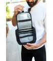 Czarna kosmetyczka Beltimore unisex organizer podróżna- krateczka.pl