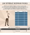 Pasek męski skórzany klamra automatyczna Beltimore A43| Krateczka.pl