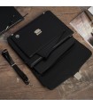 Czarna męska aktówka Beltimore teczka elegancka  | Krateczka.pl