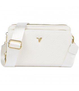Biała Torebka crossbody damska mini na telefon POR-T-51- Krateczka.pl