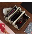 Biała Torebka crossbody damska mini na telefon POR-T-51- Krateczka.pl