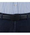 Pasek męski skórzany 3,5 cm klamra automatyczna Beltimore 02-544 | Krateczka.pl