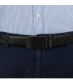 Pasek męski skórzany 3,5 cm klamra automatyczna Beltimore 02-554 | Krateczka.pl