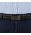 Pasek męski skórzany 3,5 cm klamra automatyczna Beltimore 02-563| Krateczka.pl