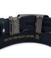 Pasek męski skórzany 3,5 cm klamra automatyczna Beltimore 02-552 | Krateczka.pl