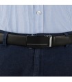 Pasek męski skórzany 3,5 cm klamra automatyczna Beltimore | Krateczka.pl