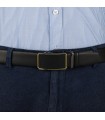 Pasek męski skórzany 3,5 cm klamra automatyczna Beltimore | Krateczka.pl