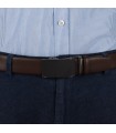 Pasek męski skórzany 3,5 cm klamra automatyczna Beltimore | Krateczka.pl