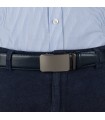 Pasek męski skórzany 3,5 cm klamra automatyczna Beltimore  | Krateczka.pl