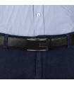 Pasek męski skórzany 3,5 cm klamra automatyczna Beltimore  | Krateczka.pl