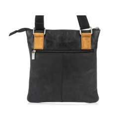 Torba męska listonoszka vintage z paskiem A.Wild 061