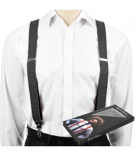 Szelki do spodni męskie eleganckie mocne pudełko SZ4 | krateczka.pl
