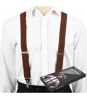 Szelki do spodni męskie eleganckie mocne pudełko SZ4 | krateczka.pl