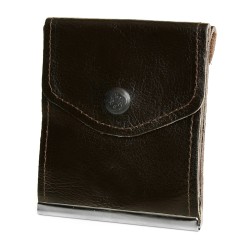 Polski portfel brązowe etui na pieniądze retro uniseks | Krateczka.pl