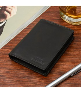 Męski portfel skórzany klasyczny RFiD Beltimore U93| Krateczka.pl