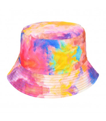 Kapelusz dwustronny bucket hat dziecięcy kolorowy- krateczka.pl