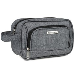 Beltimore szara kosmetyczka podróżna premium - Krateczka.pl