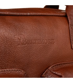 Beltimore torba męska skórzana Duża brązowa laptop | Krateczka.pl