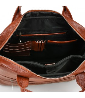 Beltimore torba męska skórzana Duża brązowa laptop | Krateczka.pl