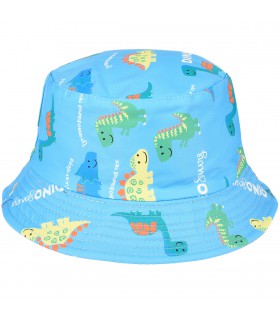 Dino kapelusz dwustronny bucket hat dziecięcy- krateczka.pl